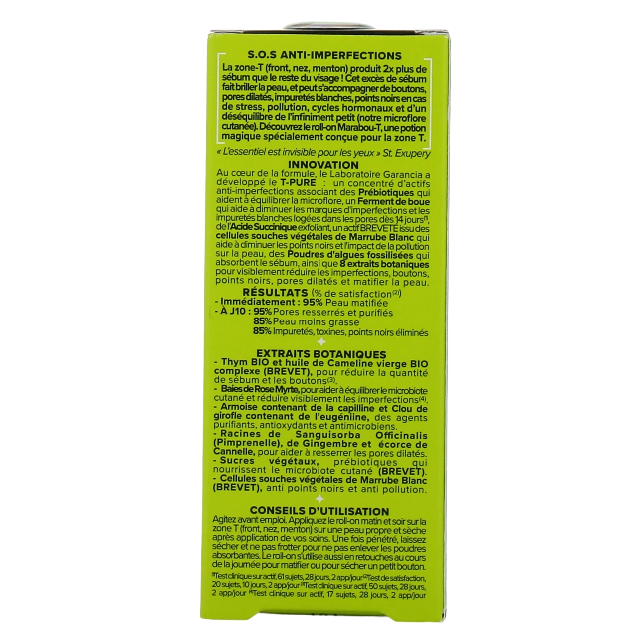Garancia Marabou-T SOS zone T anti-imperfections - Vue 3