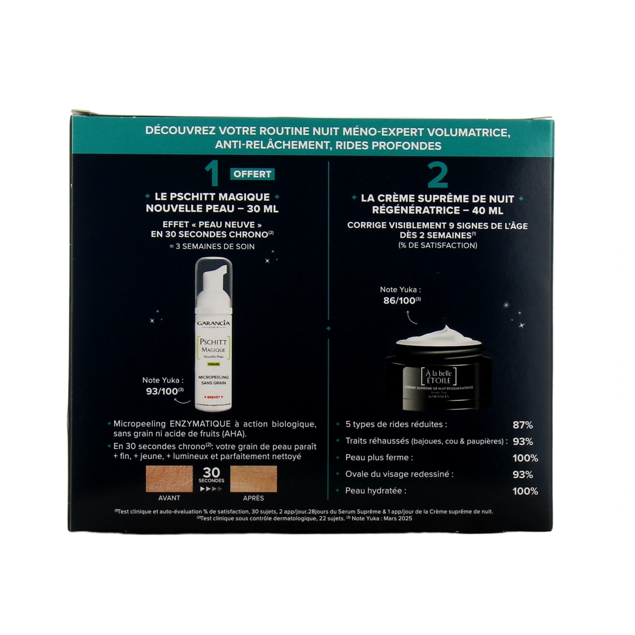 Garancia A la Belle Etoile Crème Suprême De Nuit Régénératrice Meno Expert - Vue 9