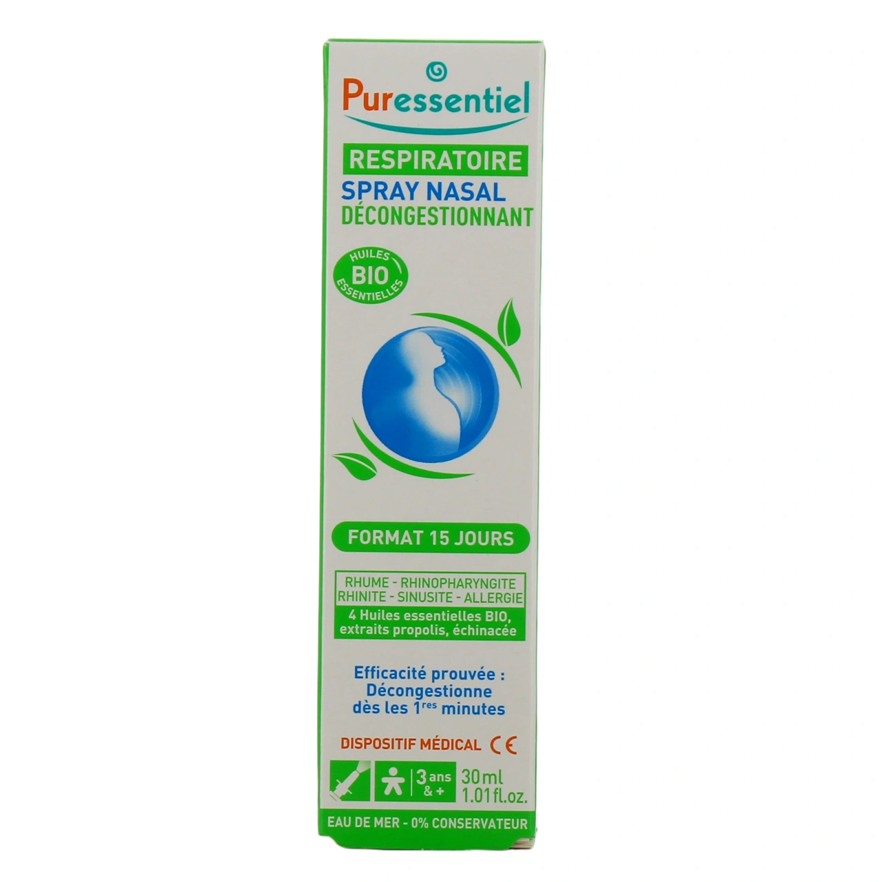 Puressentiel Spray Nasal Décongestionnant - Vue 2