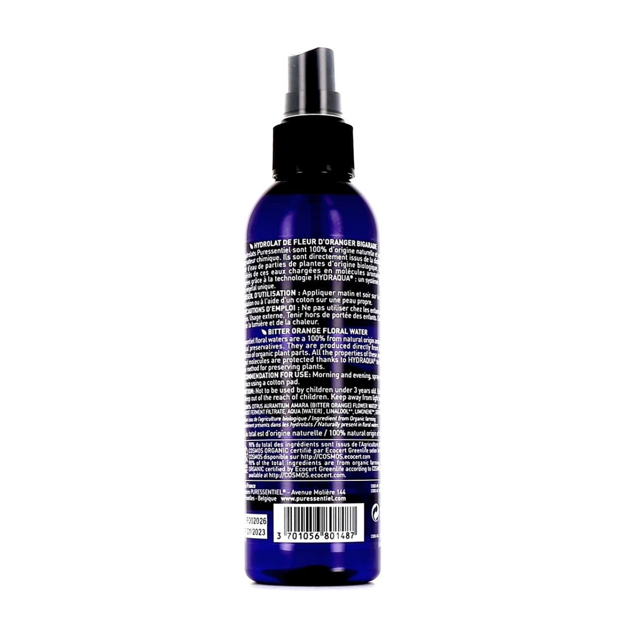 Puressentiel Hydrolat Fleur d'Oranger Bio - Vue 2