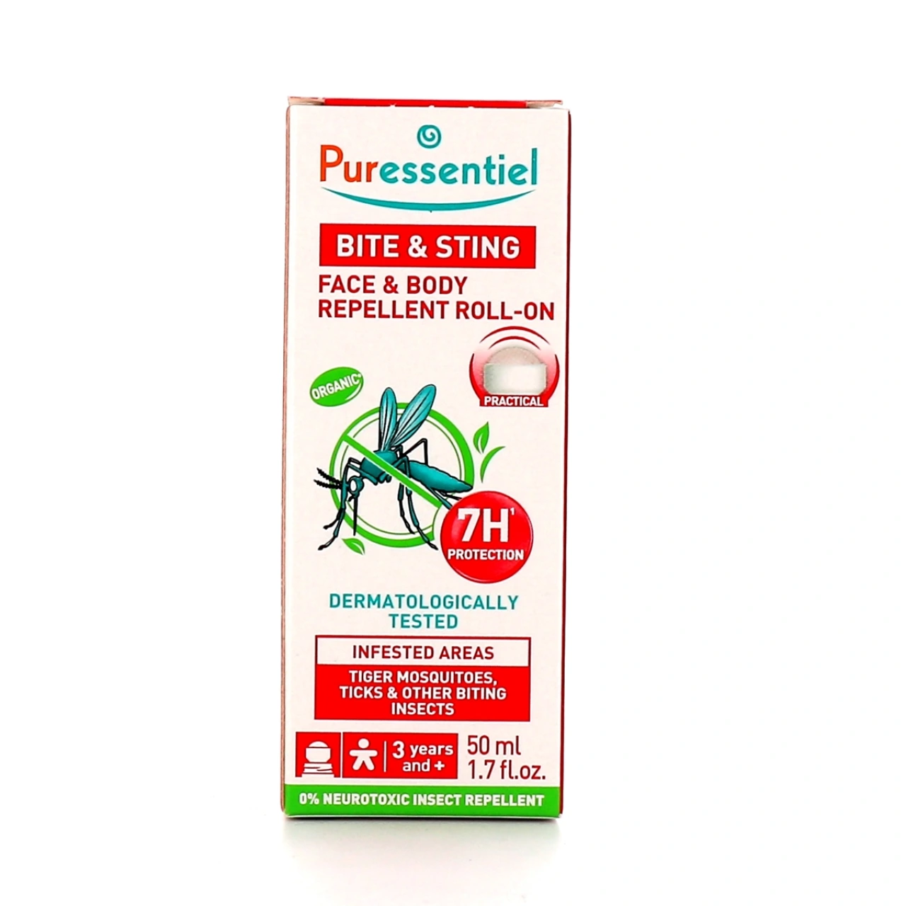 Puressentiel Anti-Pique Roller Répulsif Bio Visage & Corps - Vue 2