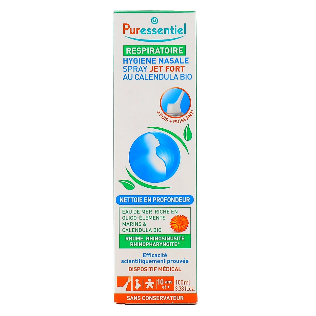 Puressentiel Respiratoire Spray Hygiène Nasale Jet Fort - Vue 2