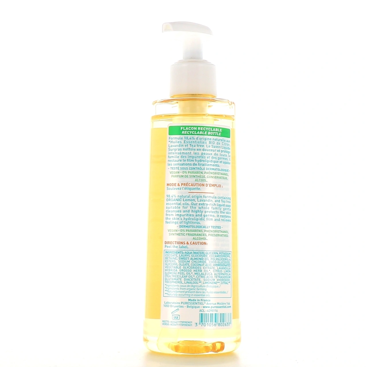 Puressentiel Savon Liquide Surgras Assainissant - Vue 4