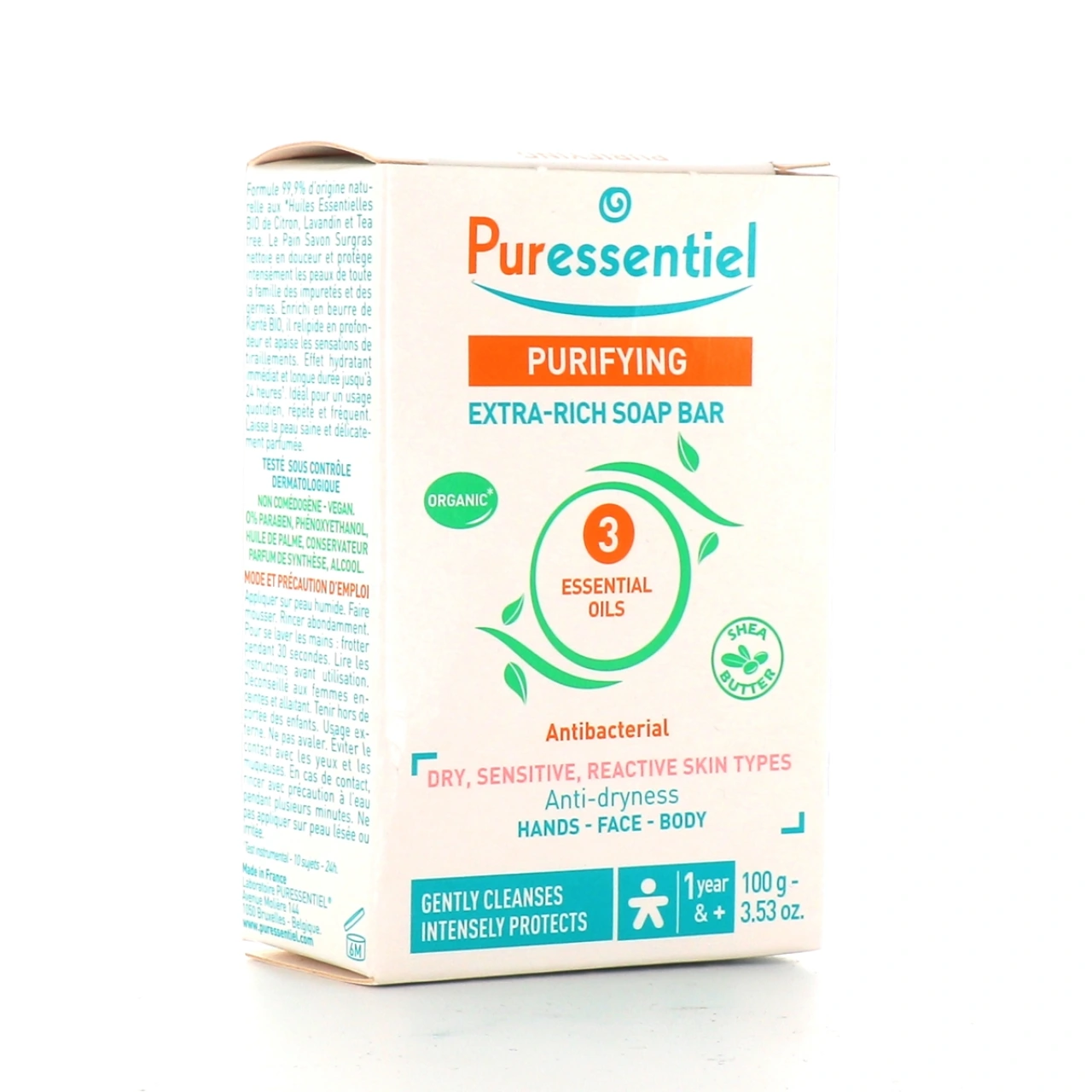 Puressentiel Savon Pain Surgras Assainissant - Vue 2