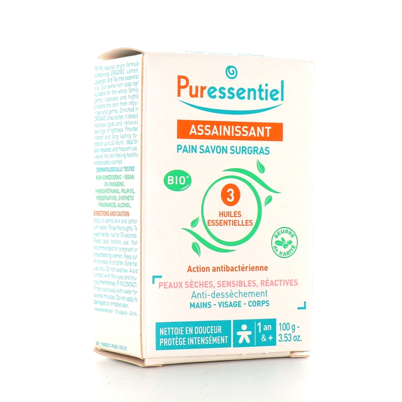 Puressentiel Savon Pain Surgras Assainissant - Puressentiel
