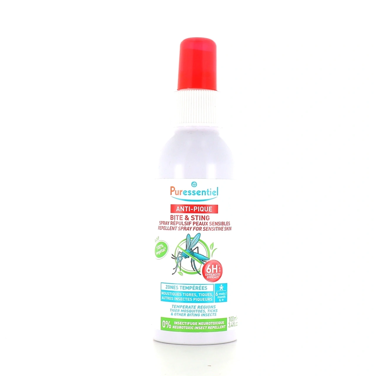 Puressentiel Anti-Pique Spray Répulsif Peaux Sensibles - Puressentiel