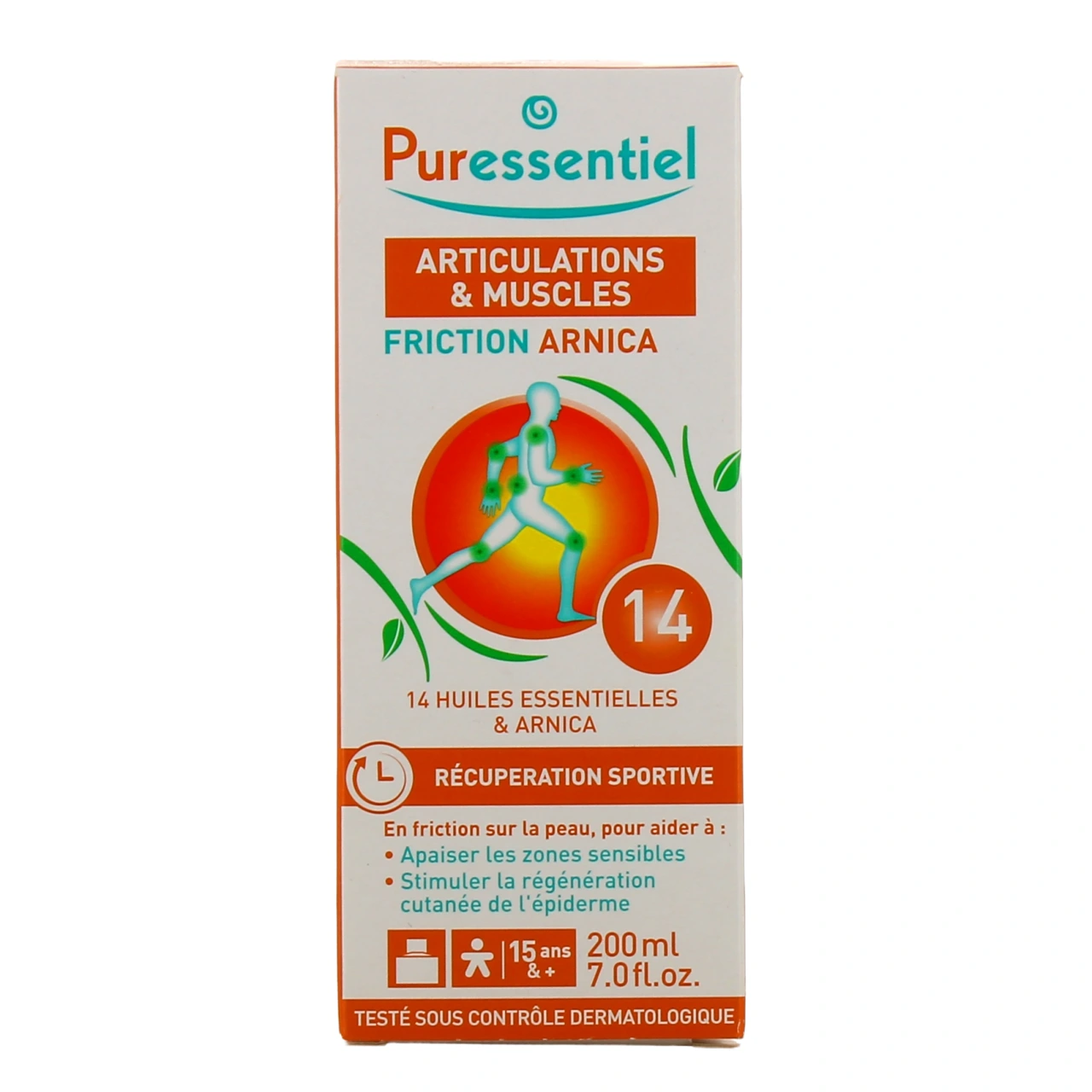Puressentiel Articulations et Muscles Friction Arnica 14 Huiles Essentielles - Vue 2
