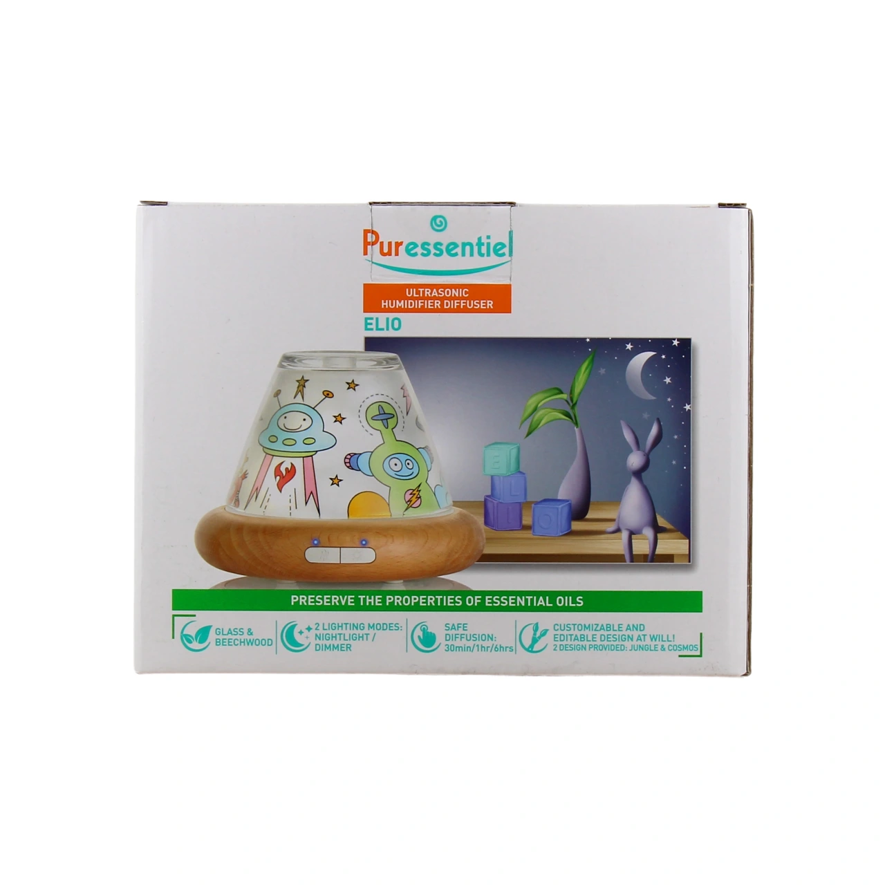 Puressentiel Diffuseur Humidificateur Ultrasonique Elio - Vue 3