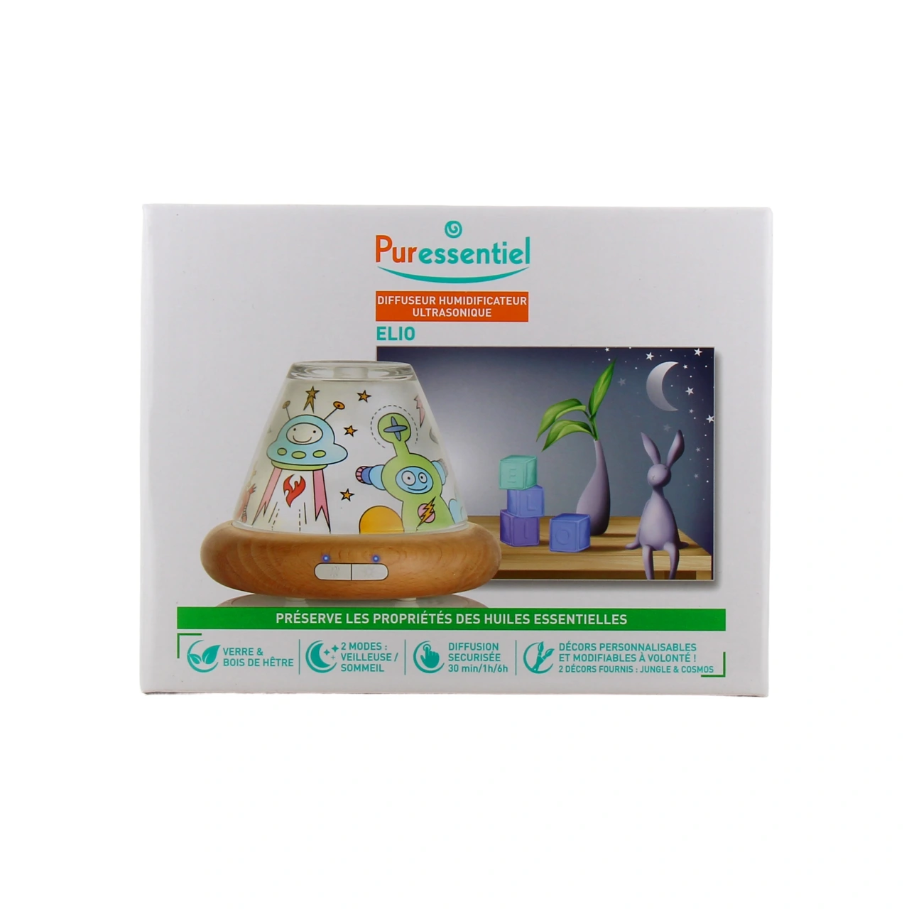 Puressentiel Diffuseur Humidificateur Ultrasonique Elio - Vue 2