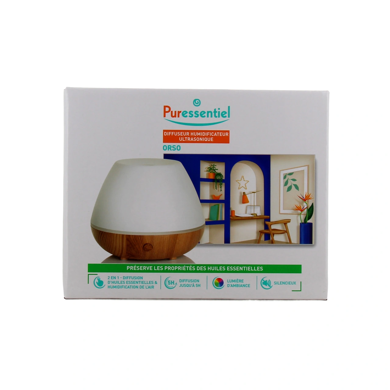 Puressentiel Diffuseur Humidificateur Ultrasonique Orso - Vue 2