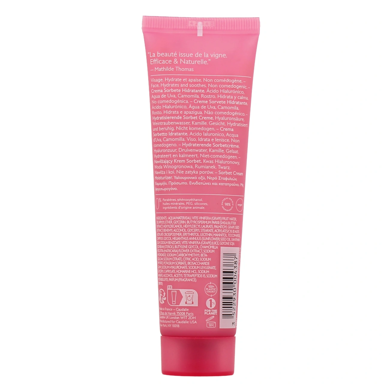 Caudalie VinoHydra Crème Sorbet Hydratante - Vue 3