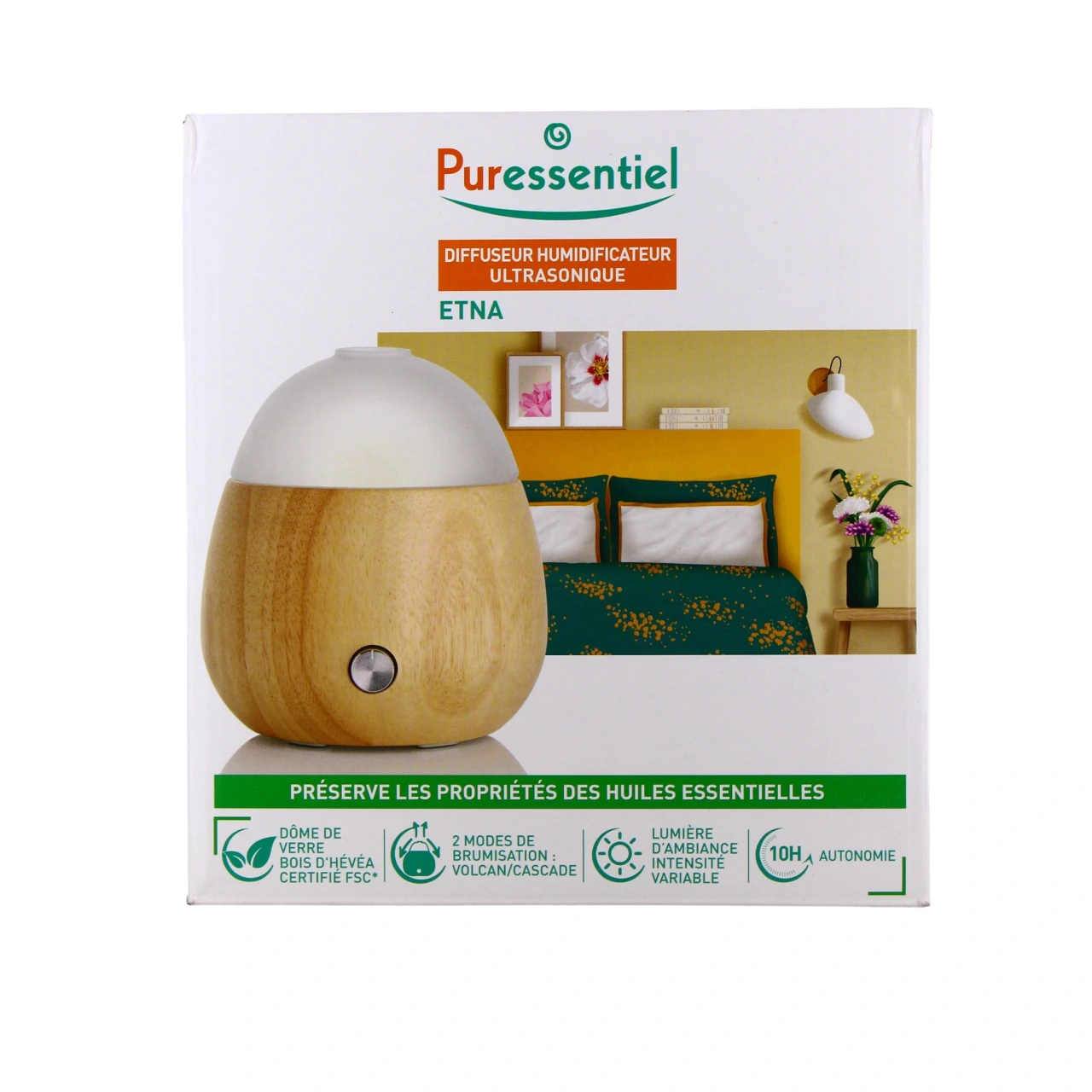 Puressentiel Diffuseur Humidificateur Ultrasonique ETNA - Vue 2