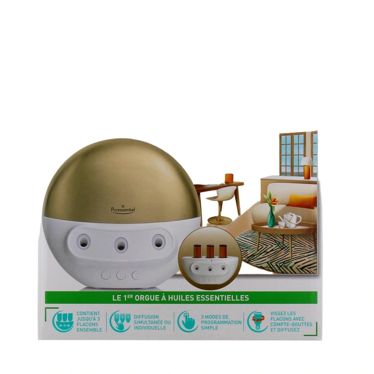 Puressentiel Diffuseur Ultrasonique Orgarom - Vue 2