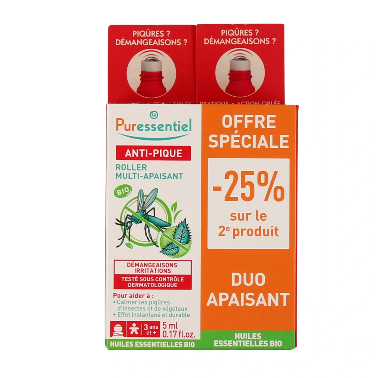 Puressentiel Anti-Pique Roller Multi-Apaisant Bio - Vue 3