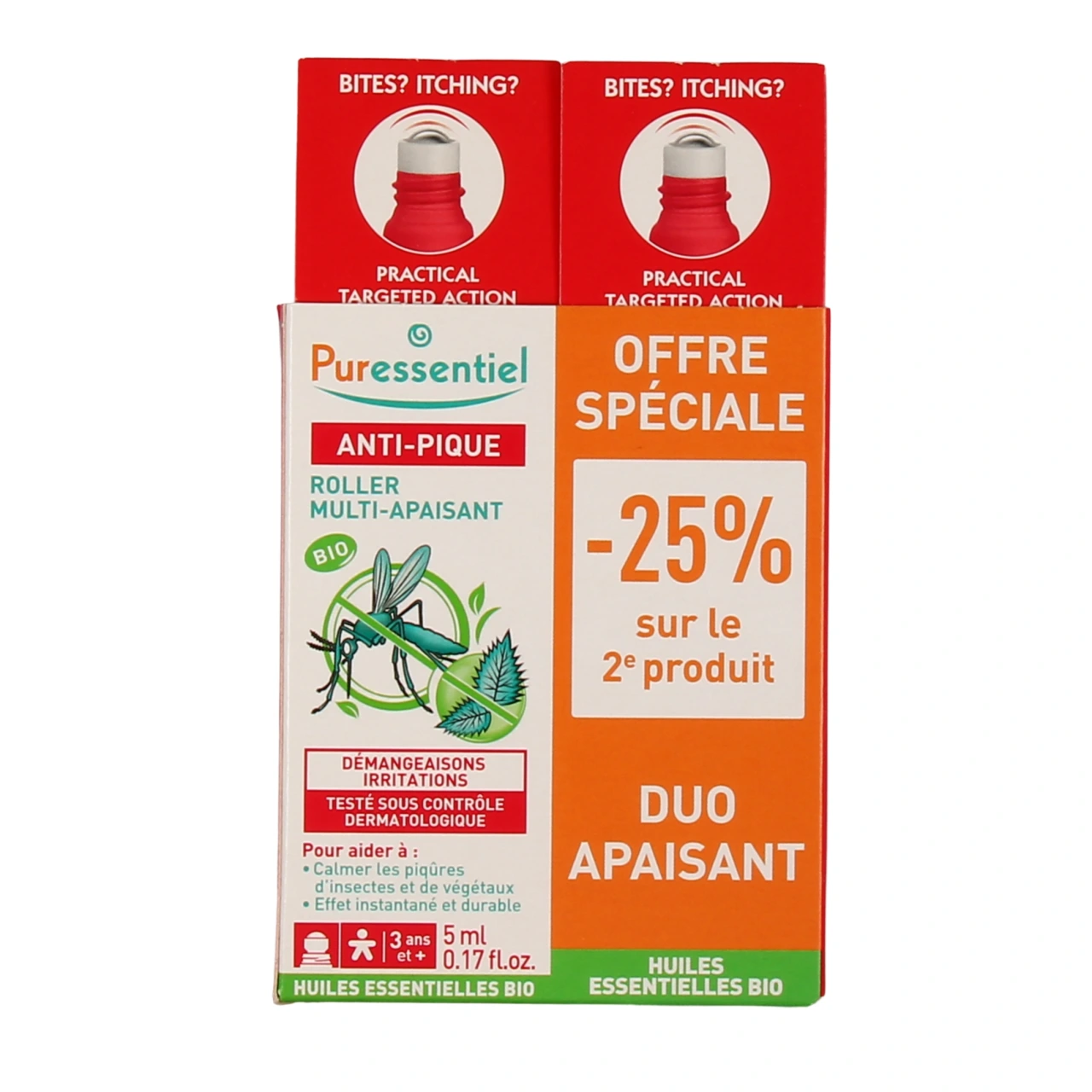 Puressentiel Anti-Pique Roller Multi-Apaisant Bio - Vue 2