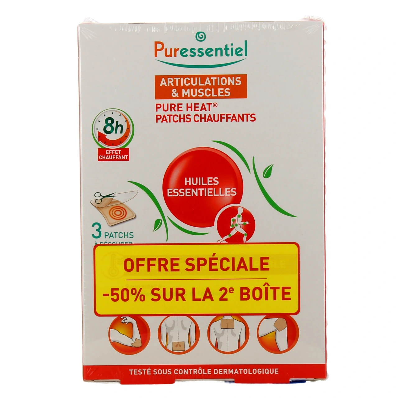 Puressentiel Articulations & Muscles Pure Heat Patch Chauffant - Vue 4
