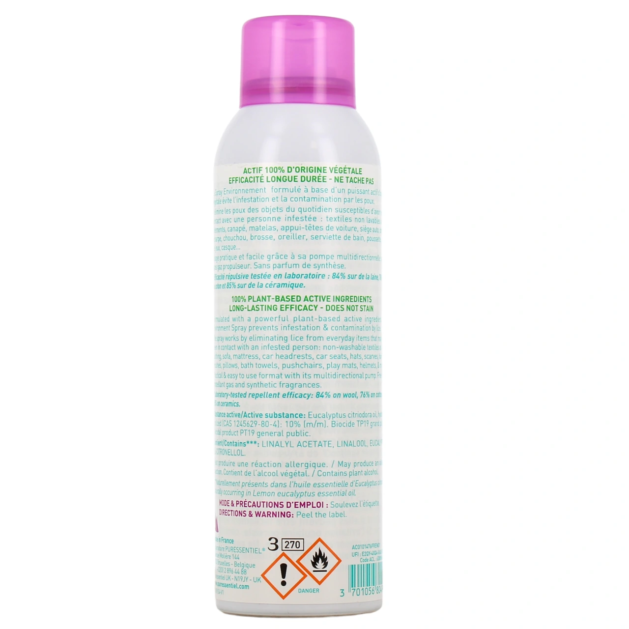 Puressentiel Anti-Poux Répulsif Environnement - Vue 3