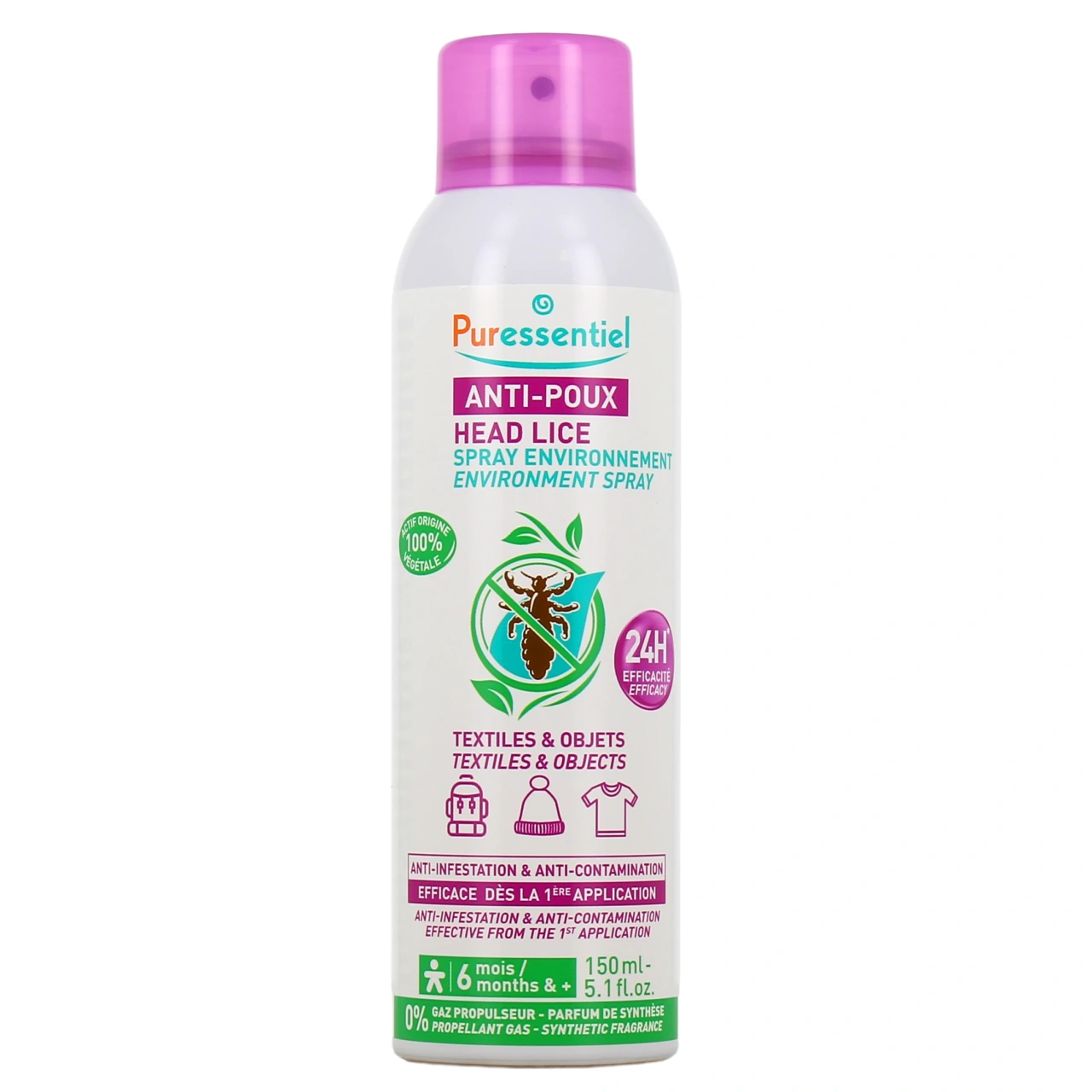 Puressentiel Anti-Poux Répulsif Environnement - Vue 2