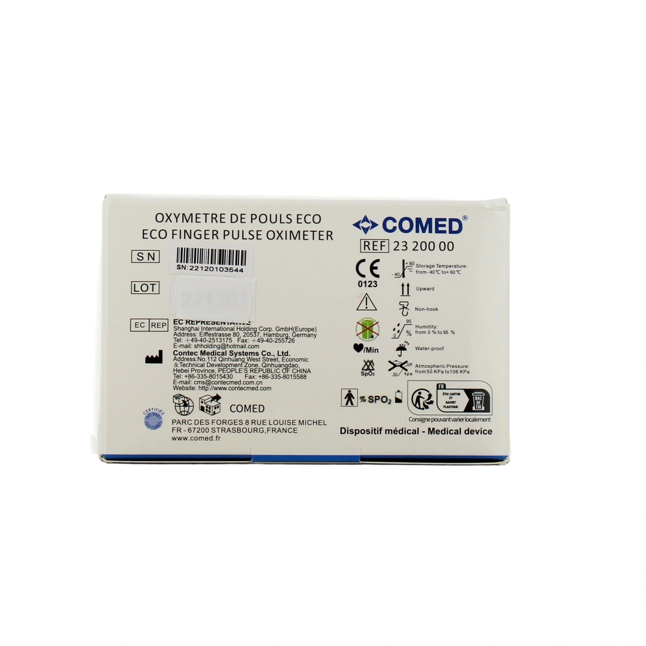 Comed Oxymètre de Pouls ECO - Vue 5