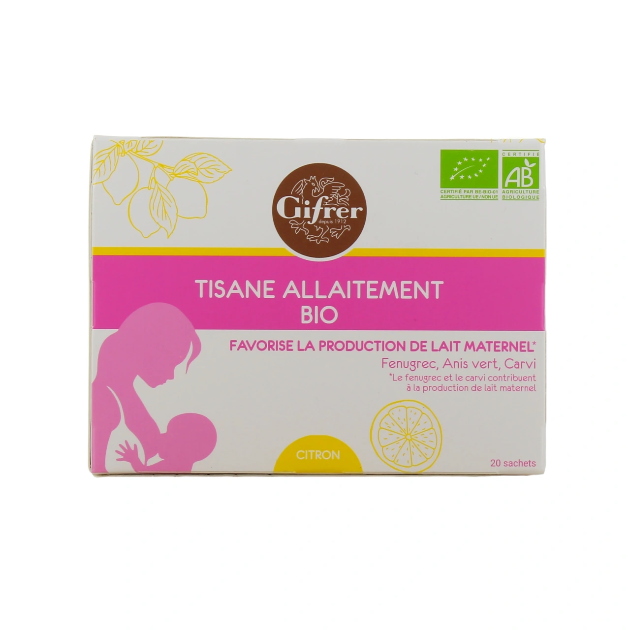Gifrer Tisane Allaitement Bio - Vue 2