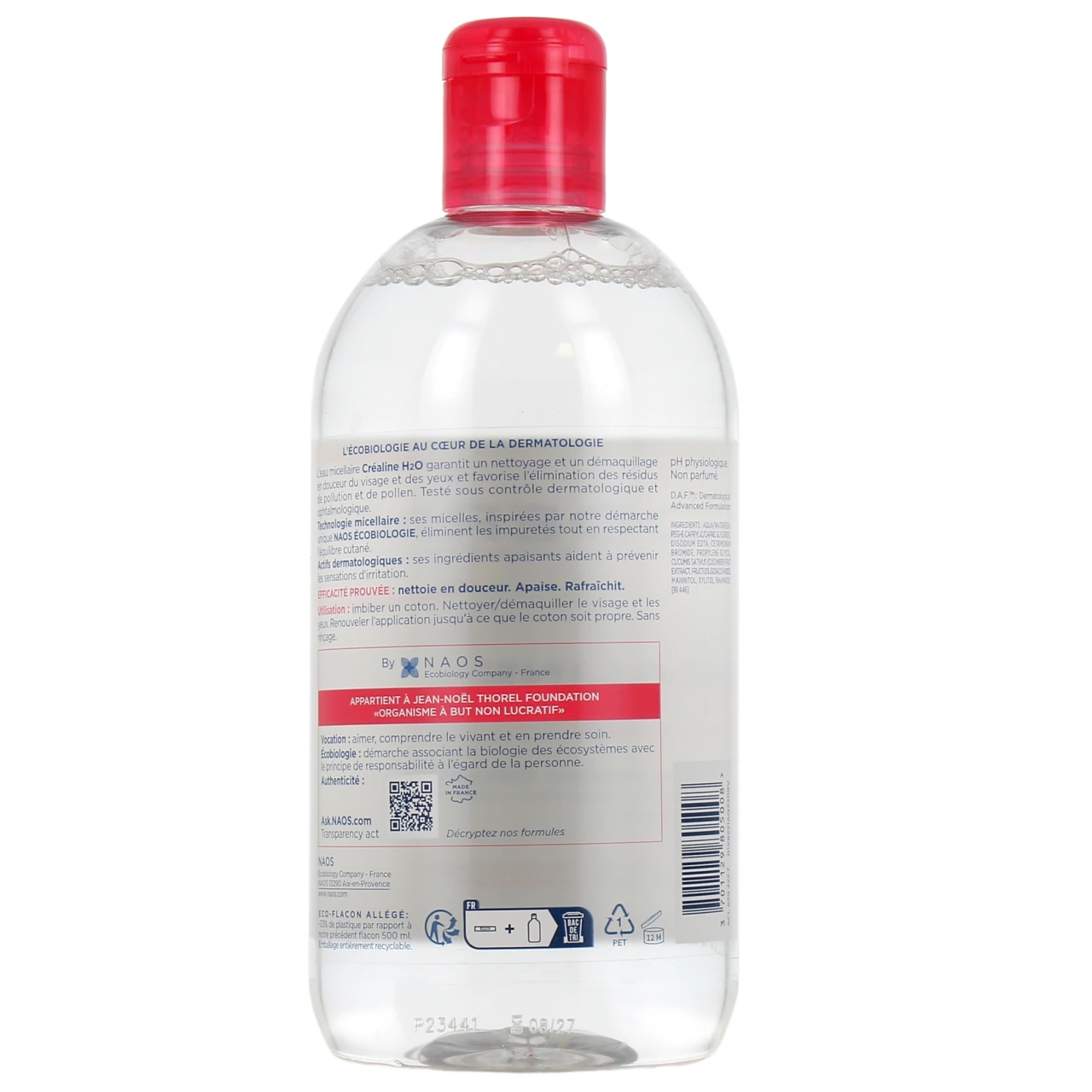 Bioderma Créaline H2O Eau micellaire démaquillante - Vue 15