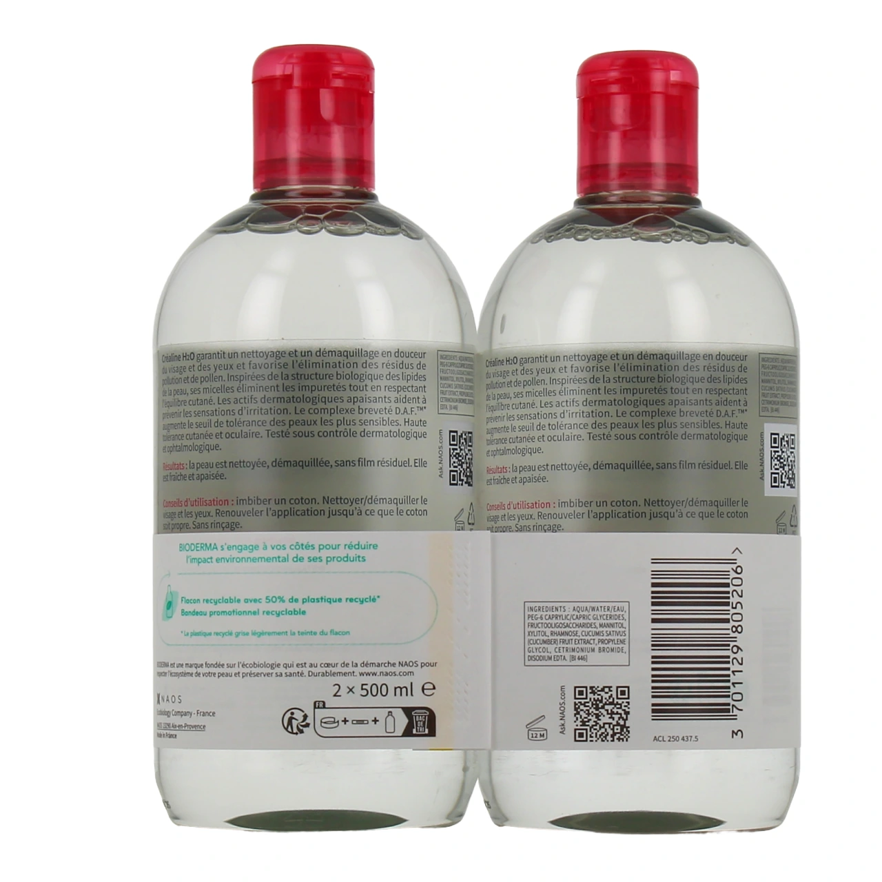 Bioderma Créaline H2O Eau micellaire démaquillante - Vue 21