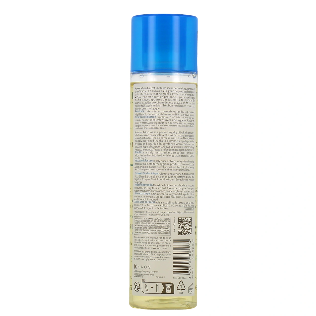 Bioderma Atoderm Huile Corps 2-en-1 - Vue 3
