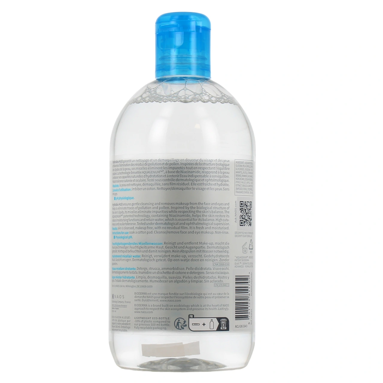 Bioderma Hydrabio H2O Eau Micellaire - Vue 11