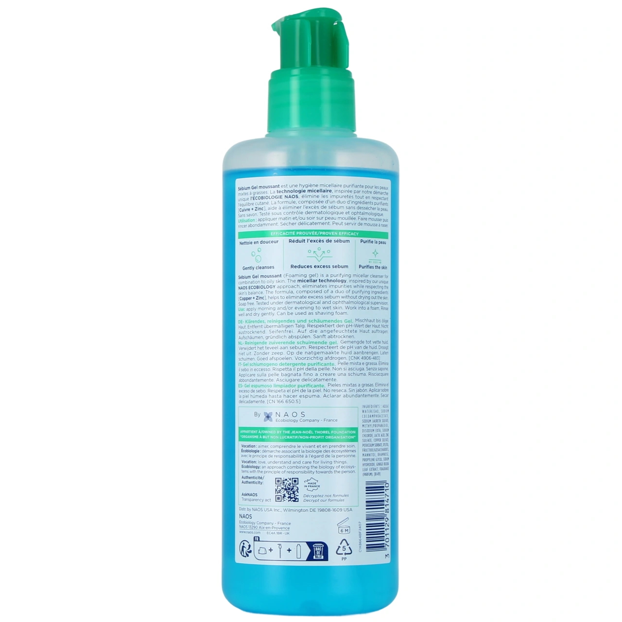 Bioderma Sébium Gel Moussant - Vue 15