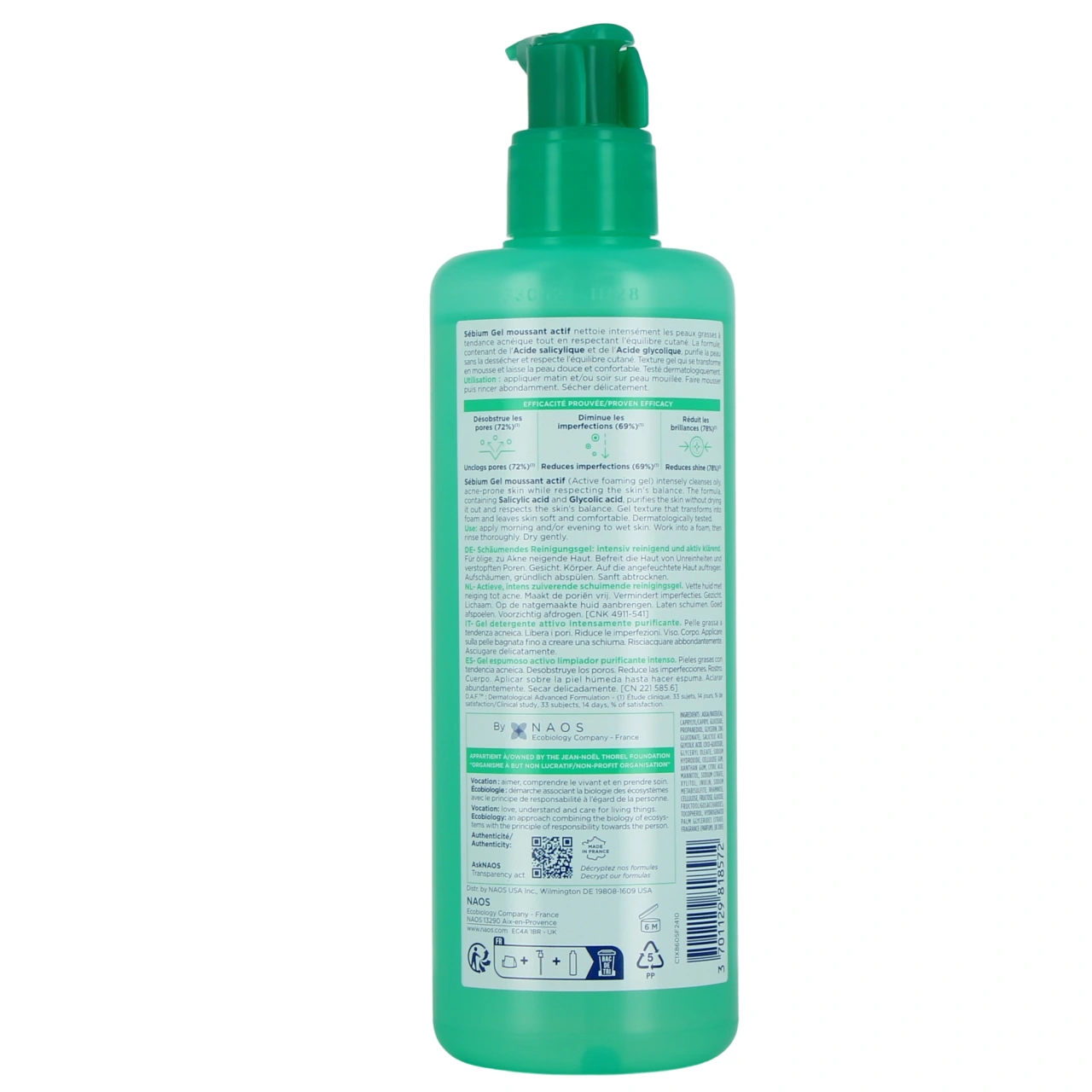 Bioderma Sébium Gel Moussant - Vue 9