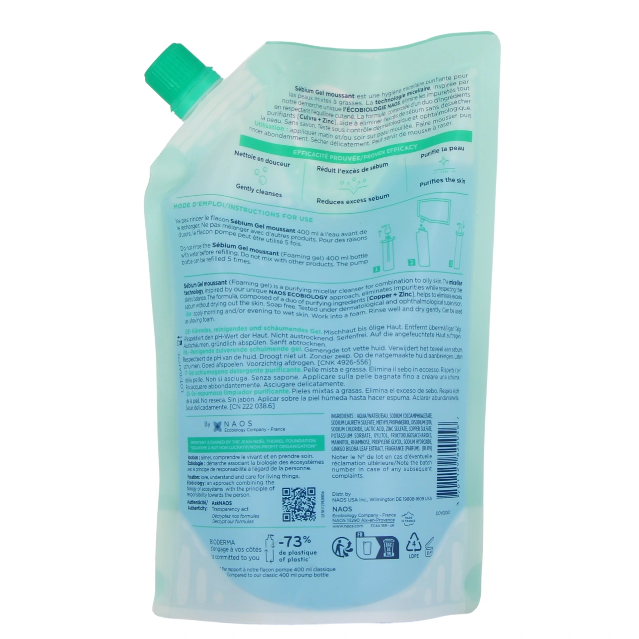 Bioderma Sébium Gel Moussant - Vue 12