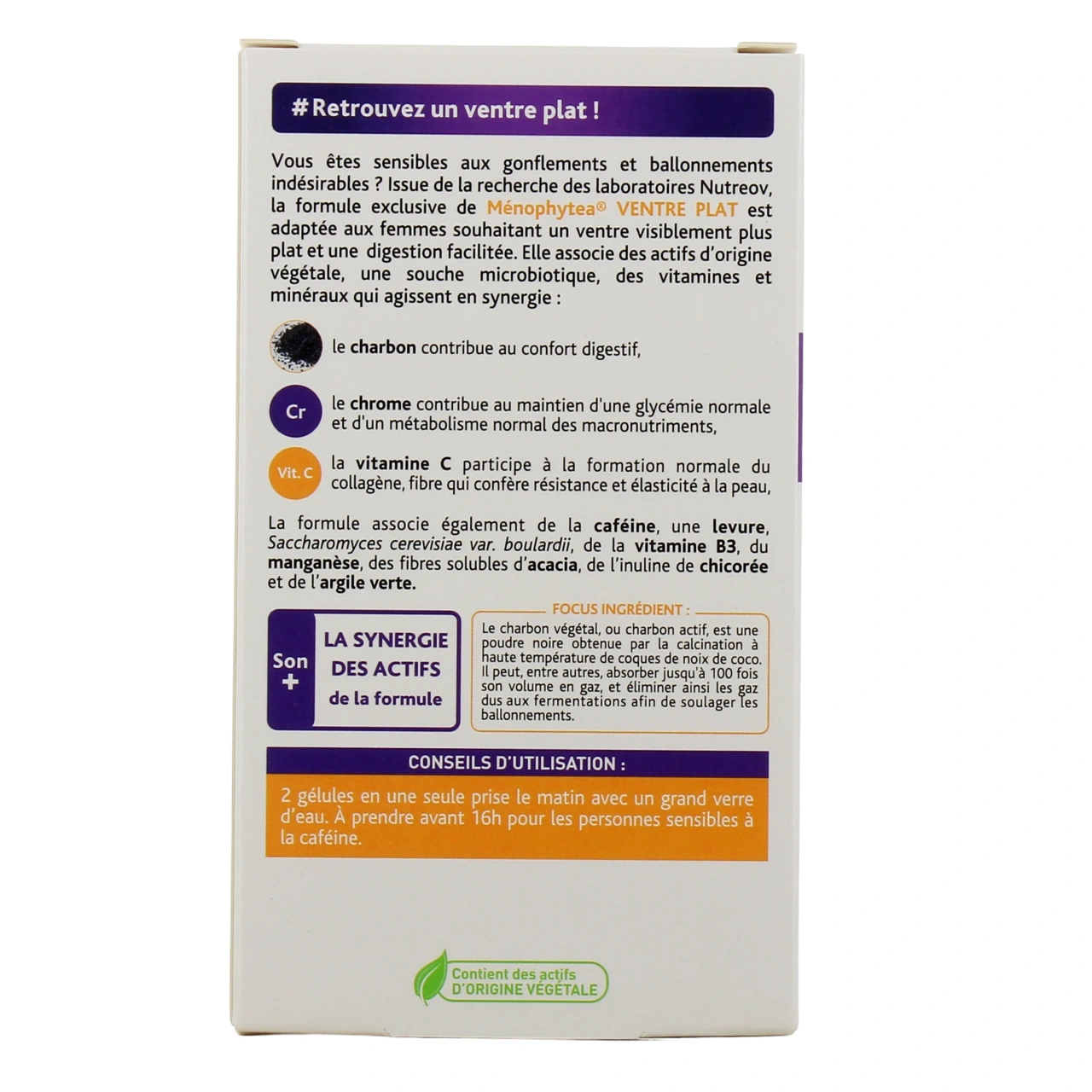 Ménophytea Silhouette Ventre Plat - Vue 3