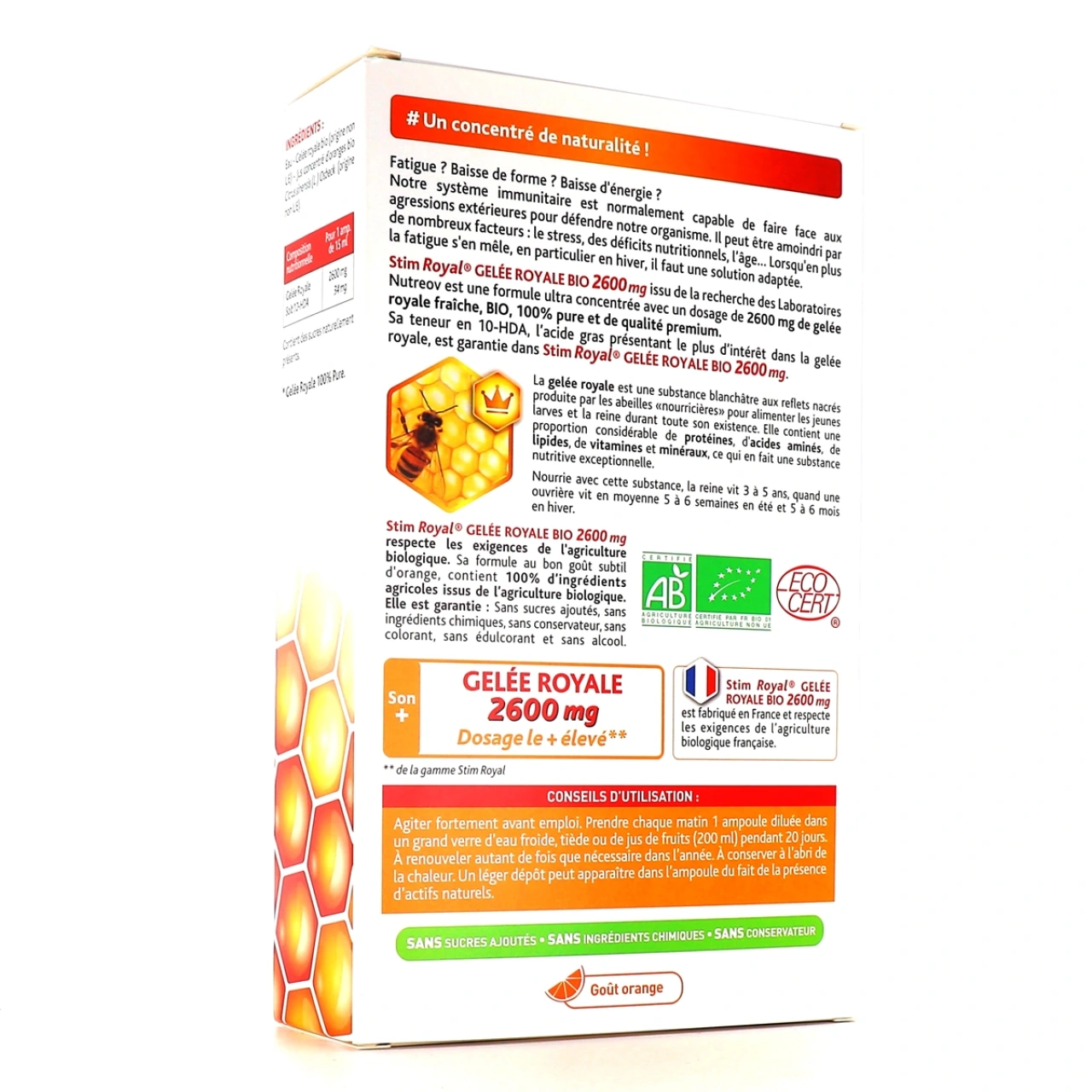 Stim Royal Gelée Royale Ultra Concentrée Bio - Vue 2
