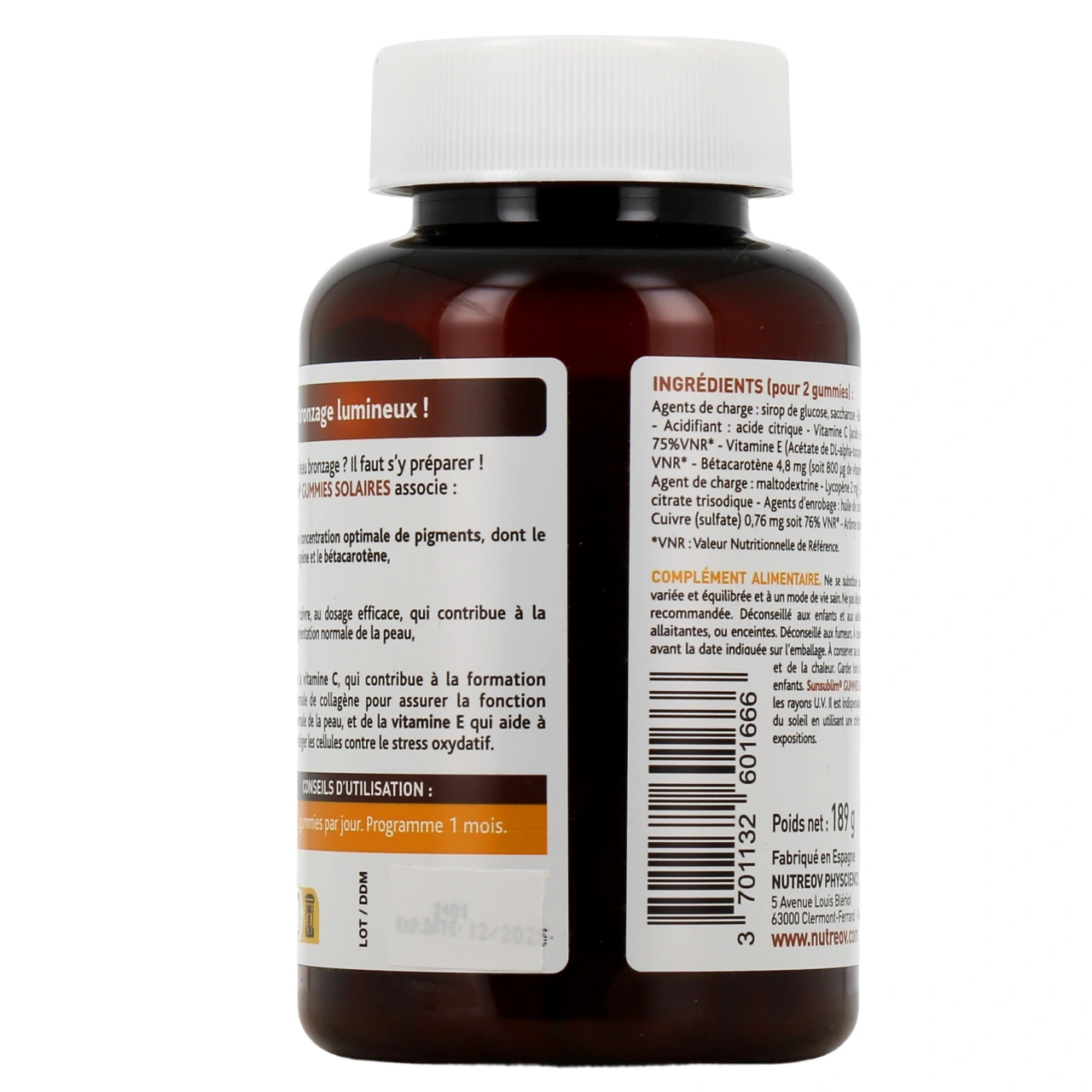 Sunsublim Gummies Solaires 2 en 1 - Vue 3