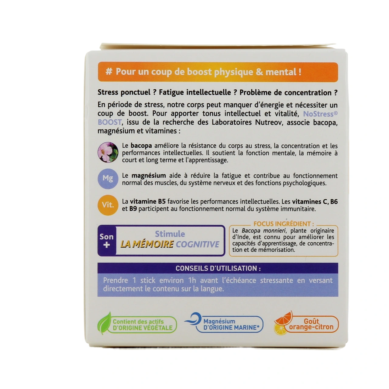 Nutreov No Stress Boost - Vue 3