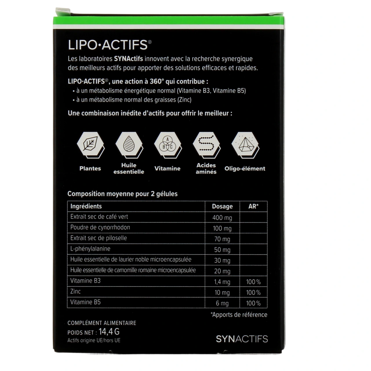 Synactifs Slim Actifs Minceur - Vue 3