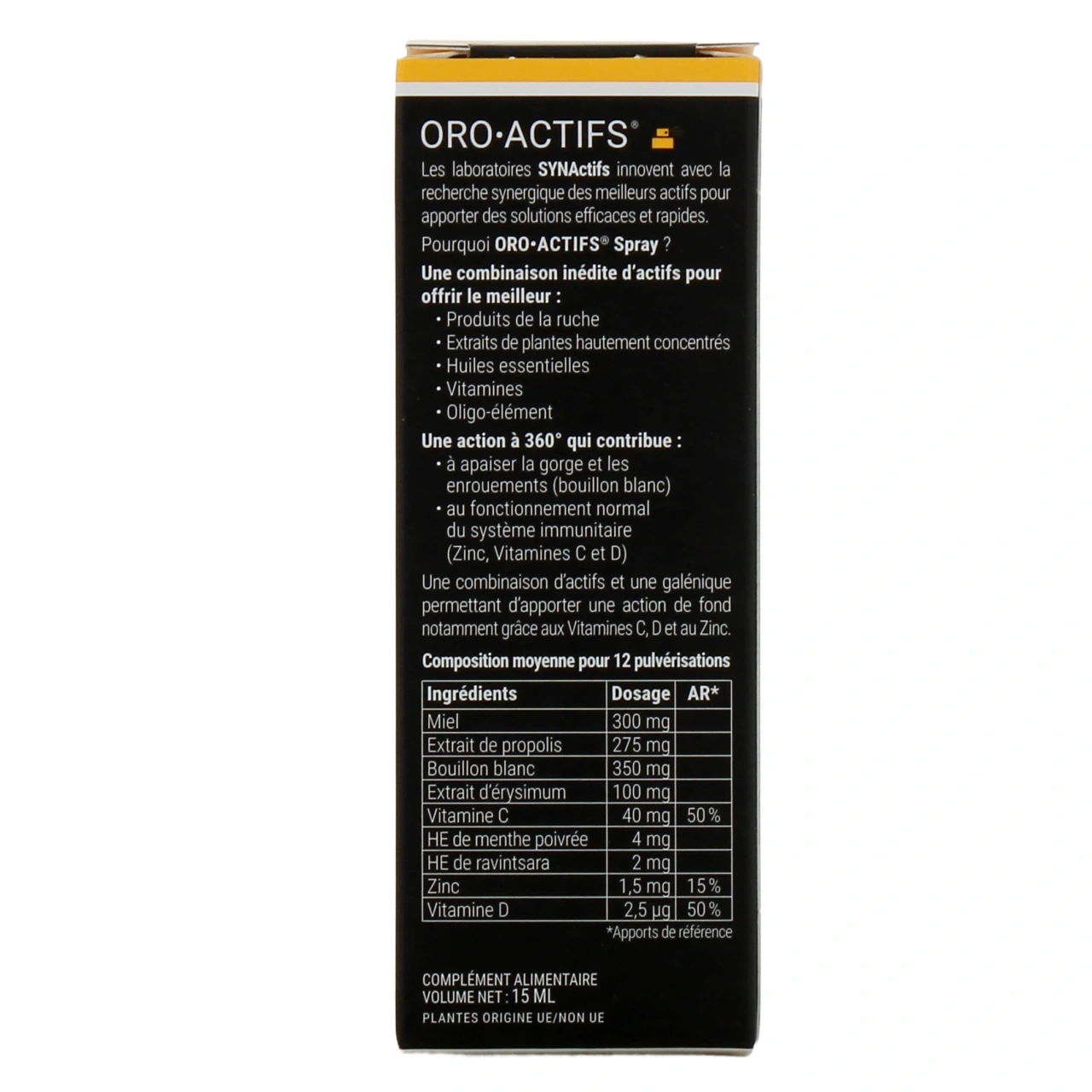 Synactifs Oro Actifs Gorge - Vue 6