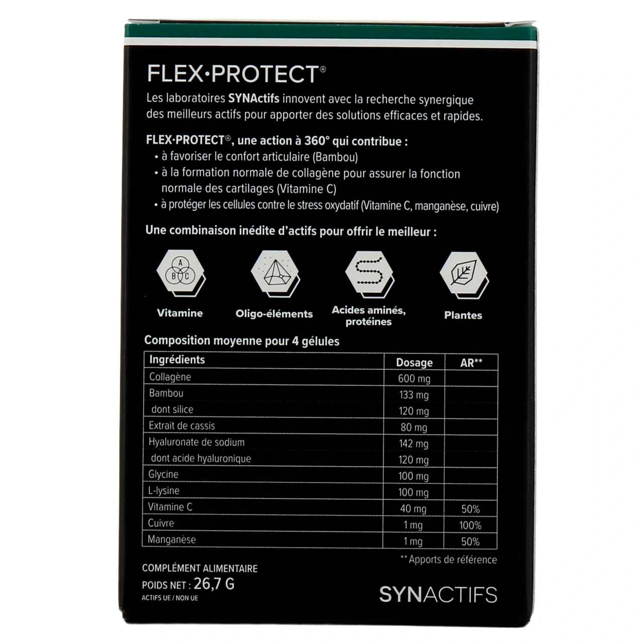 Synactifs Flex Protect Articulations - Vue 3