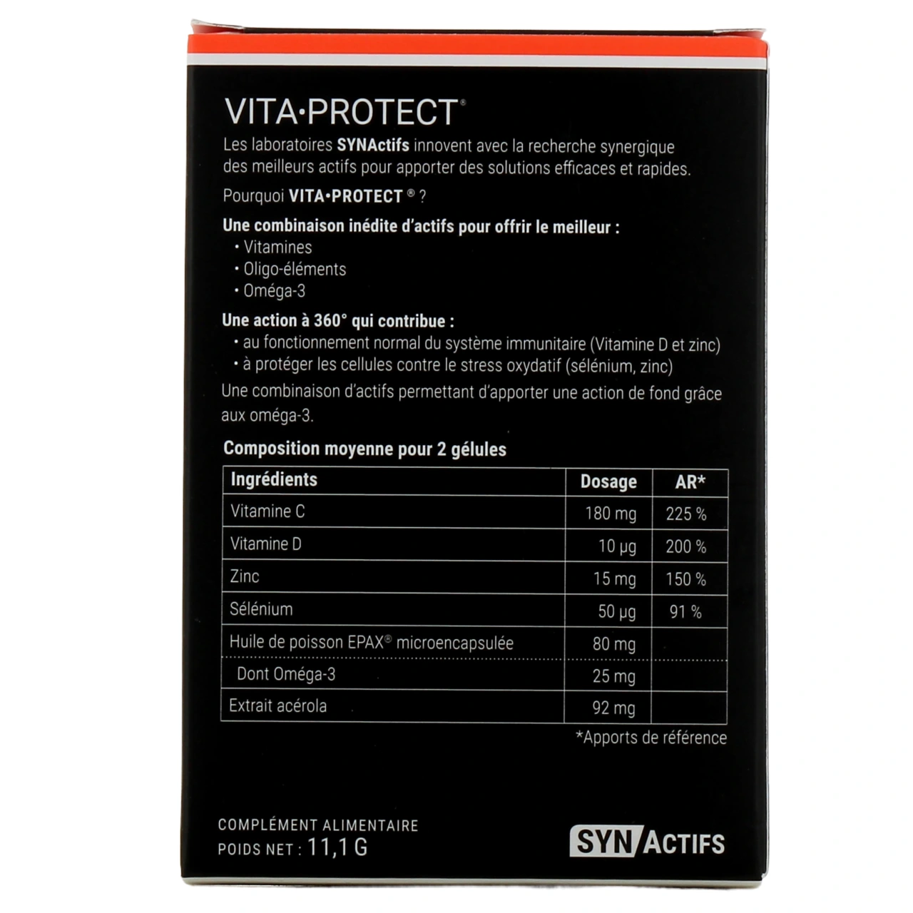 Synactifs Vita Protect Multivamines - Vue 3