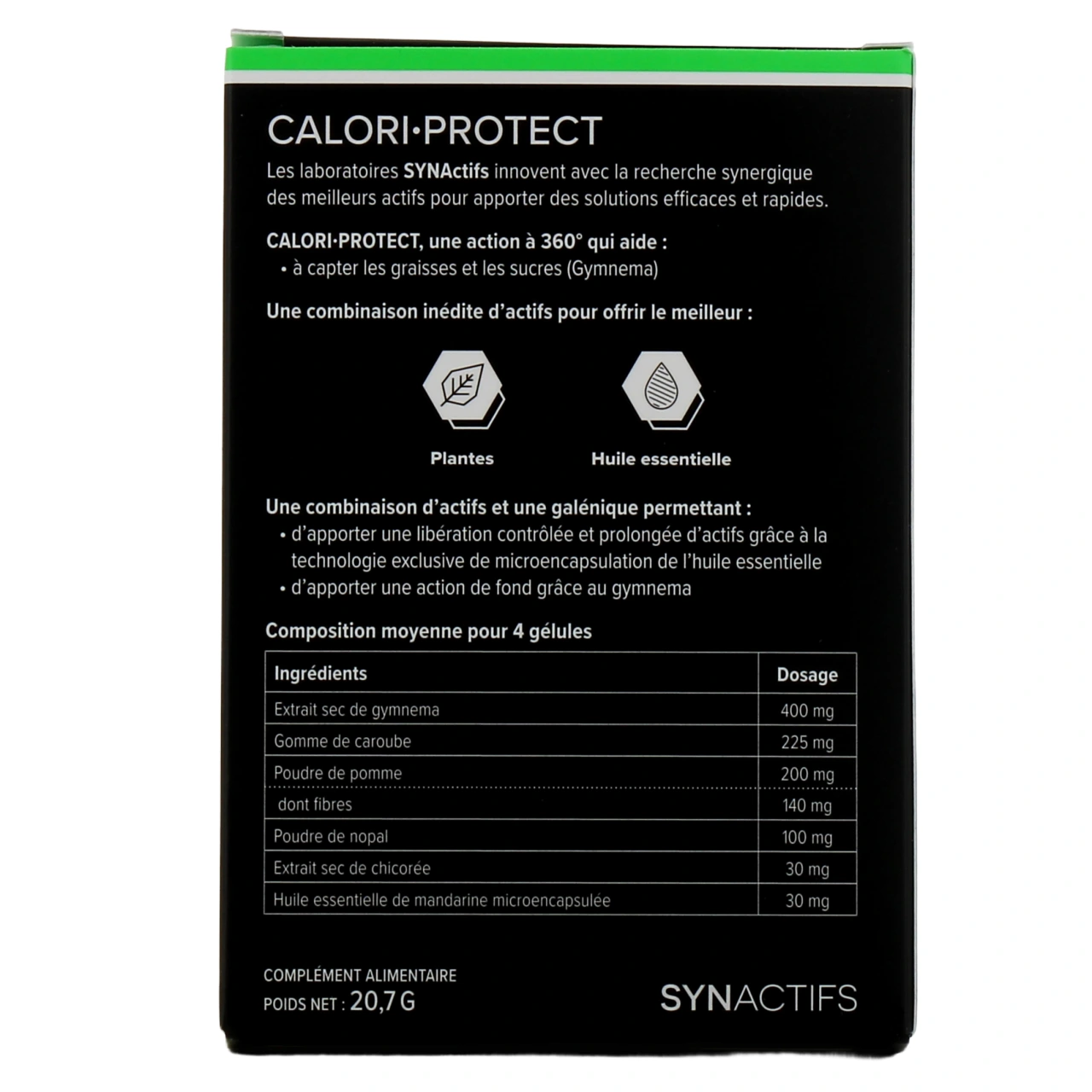 Synactifs Calori Protect Capteur Bio - Vue 3