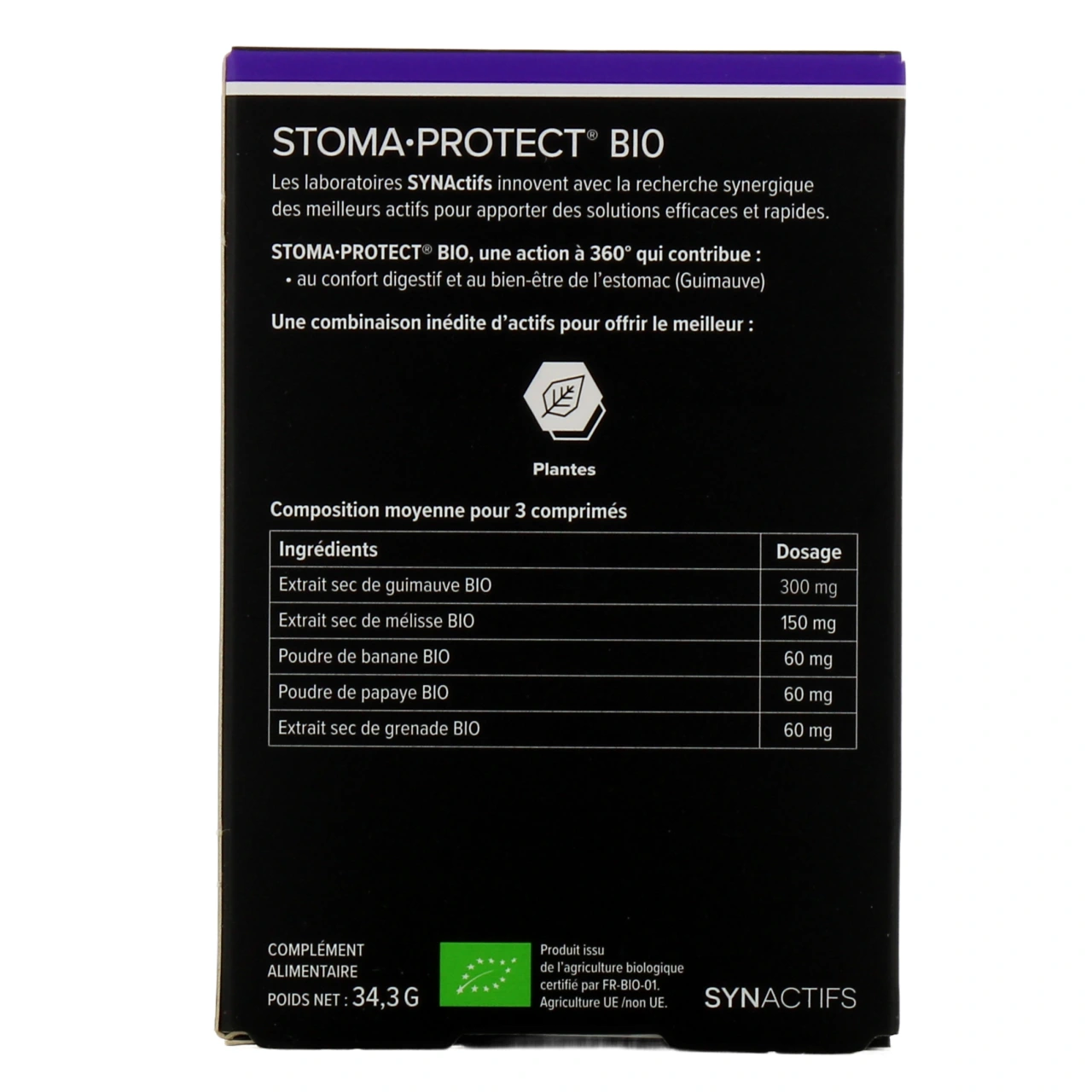 Synactifs Stoma Protect Bio - Vue 3