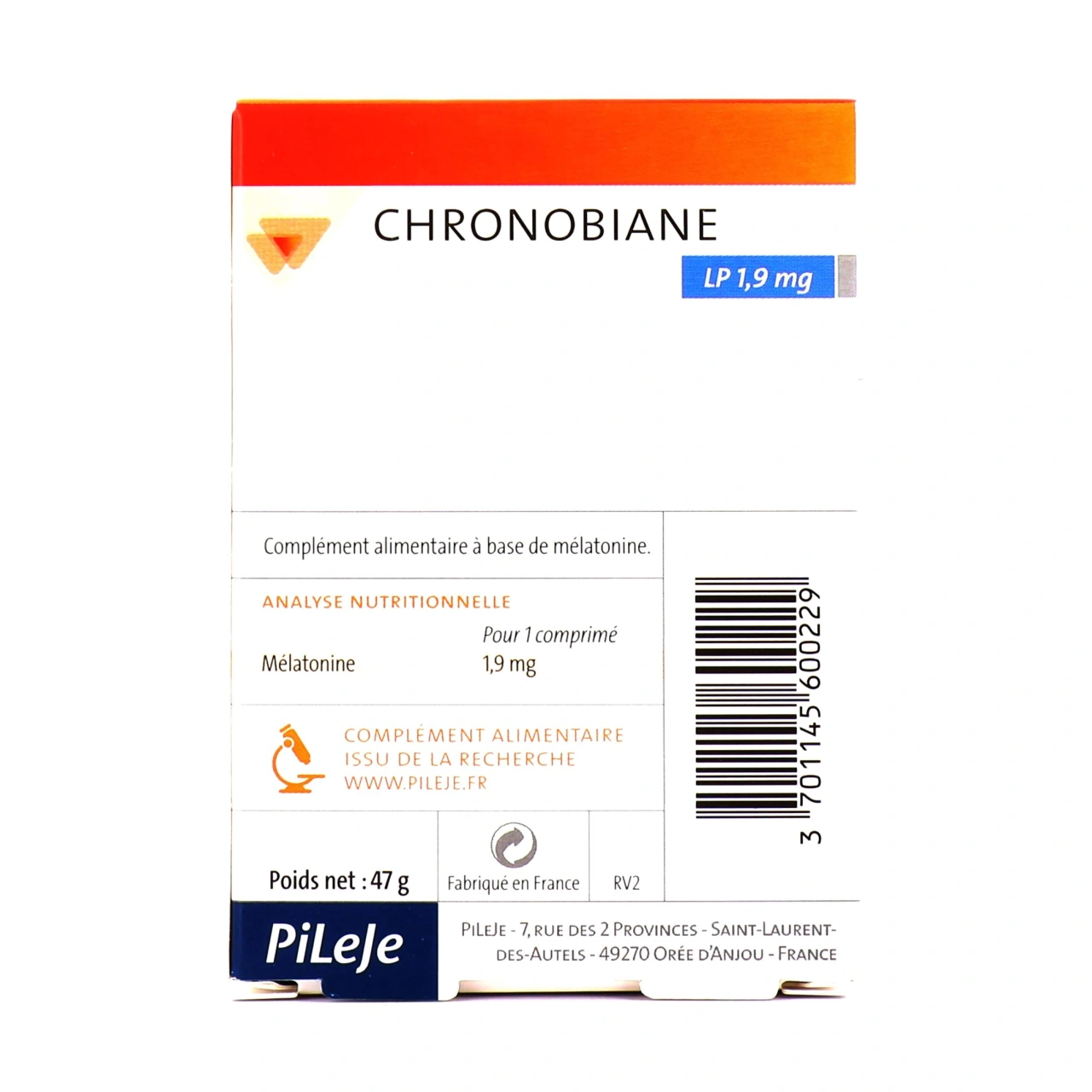Chronobiane LP 1,9mg - Vue 7
