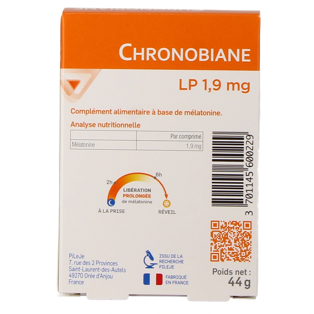 Chronobiane LP 1,9mg - Vue 3