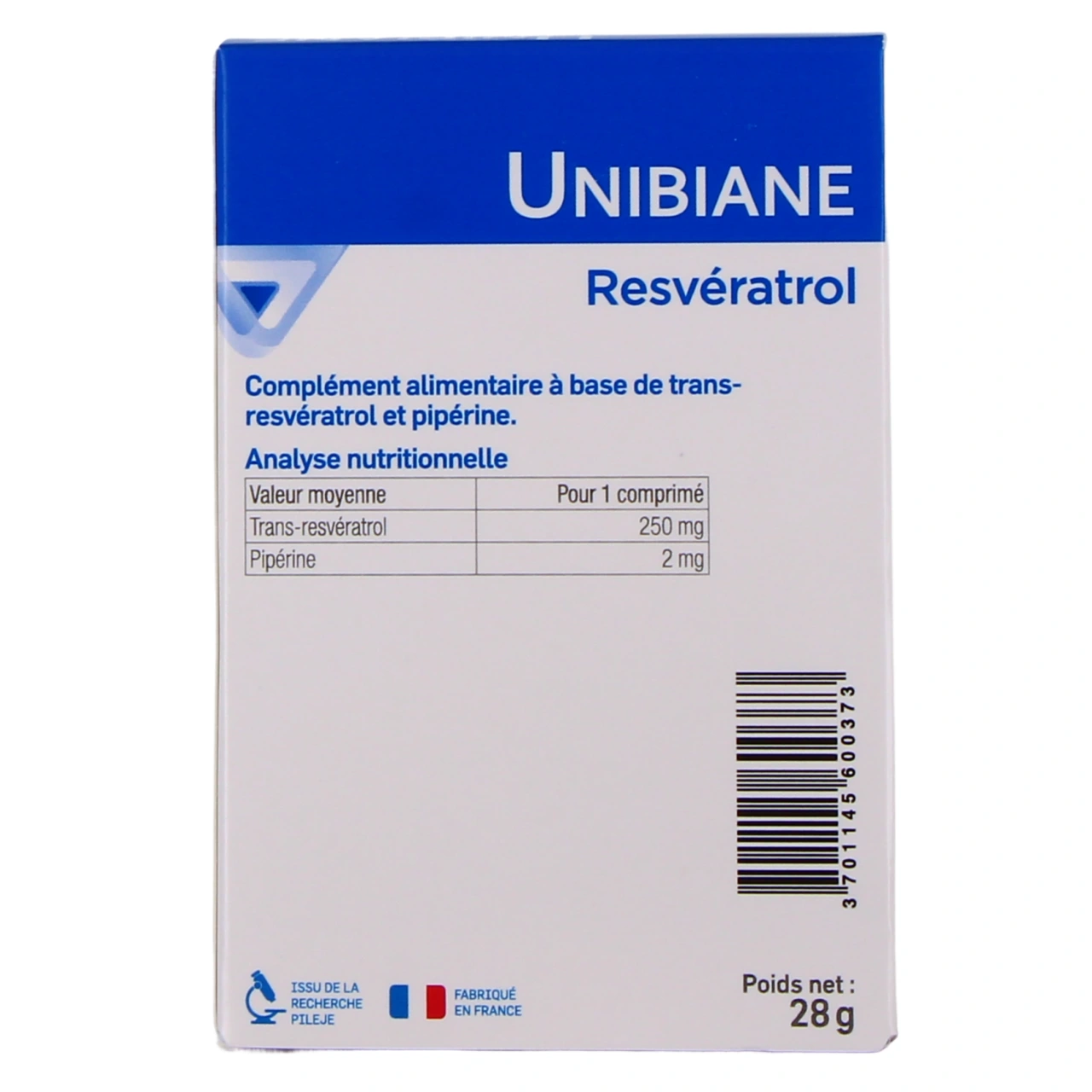 Unibiane Resveratrol - Vue 3