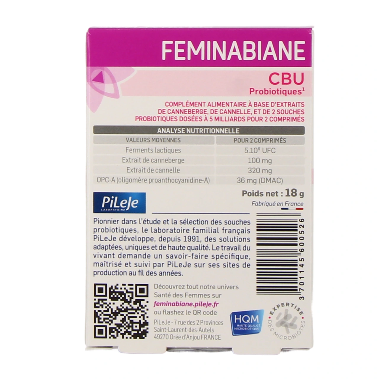 Feminabiane CBU - Vue 3