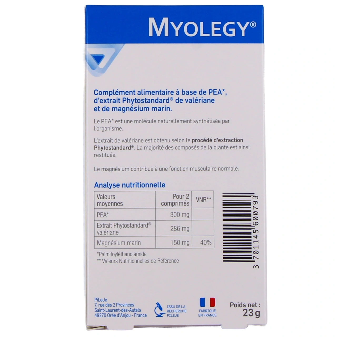 Pileje Myolegy - Vue 3