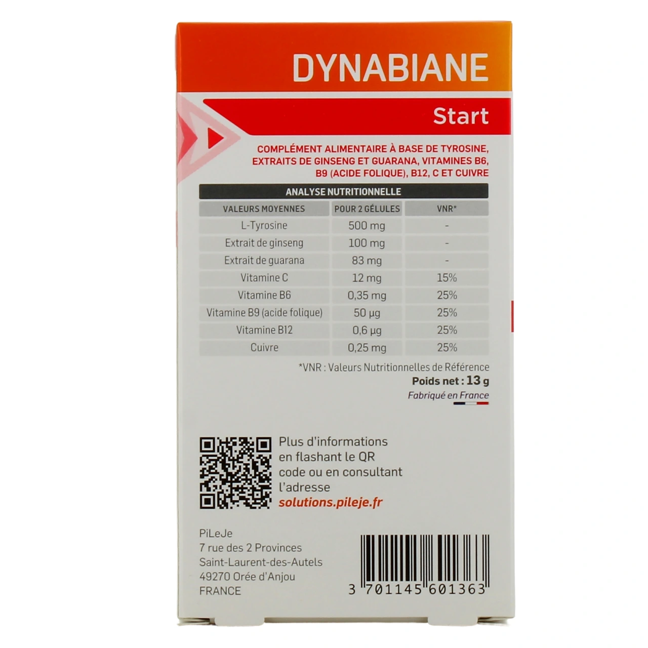 Pileje Dynabiane Start - Vue 3
