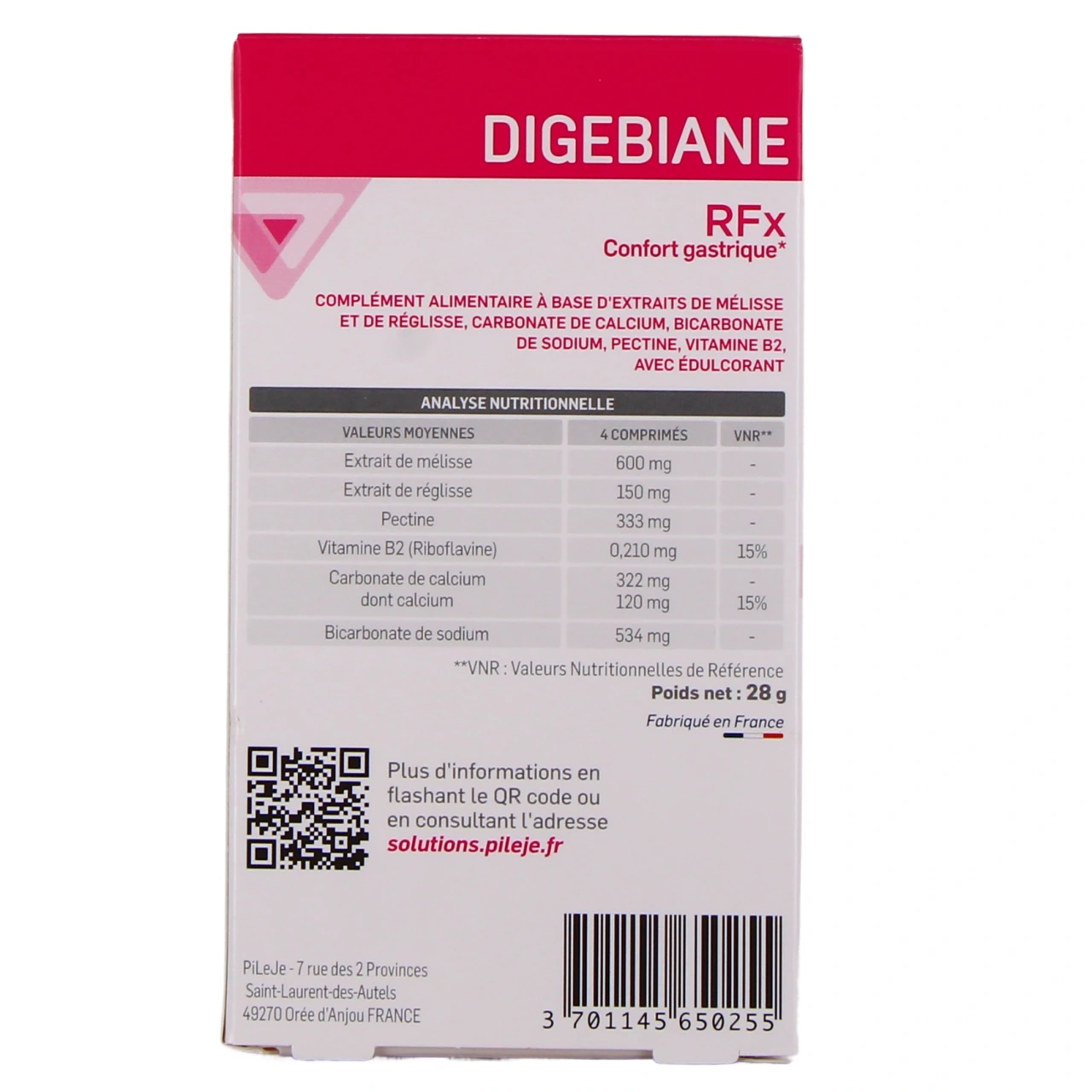 Pileje Digebiane RFx - Vue 3