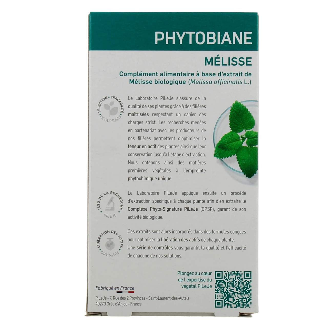 Phytobiane Mélisse - Vue 3