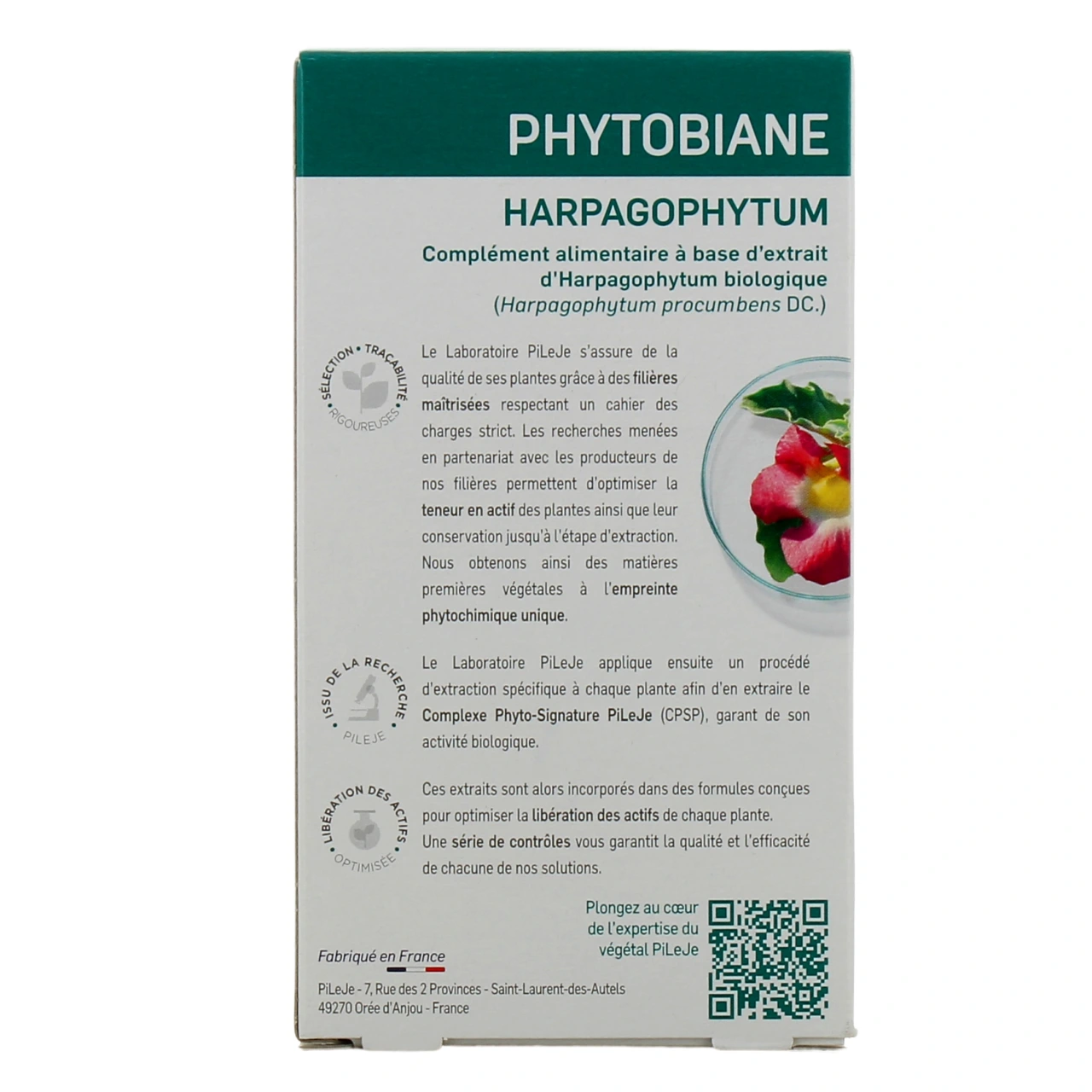 Phytobiane Harpagophytum - Vue 3